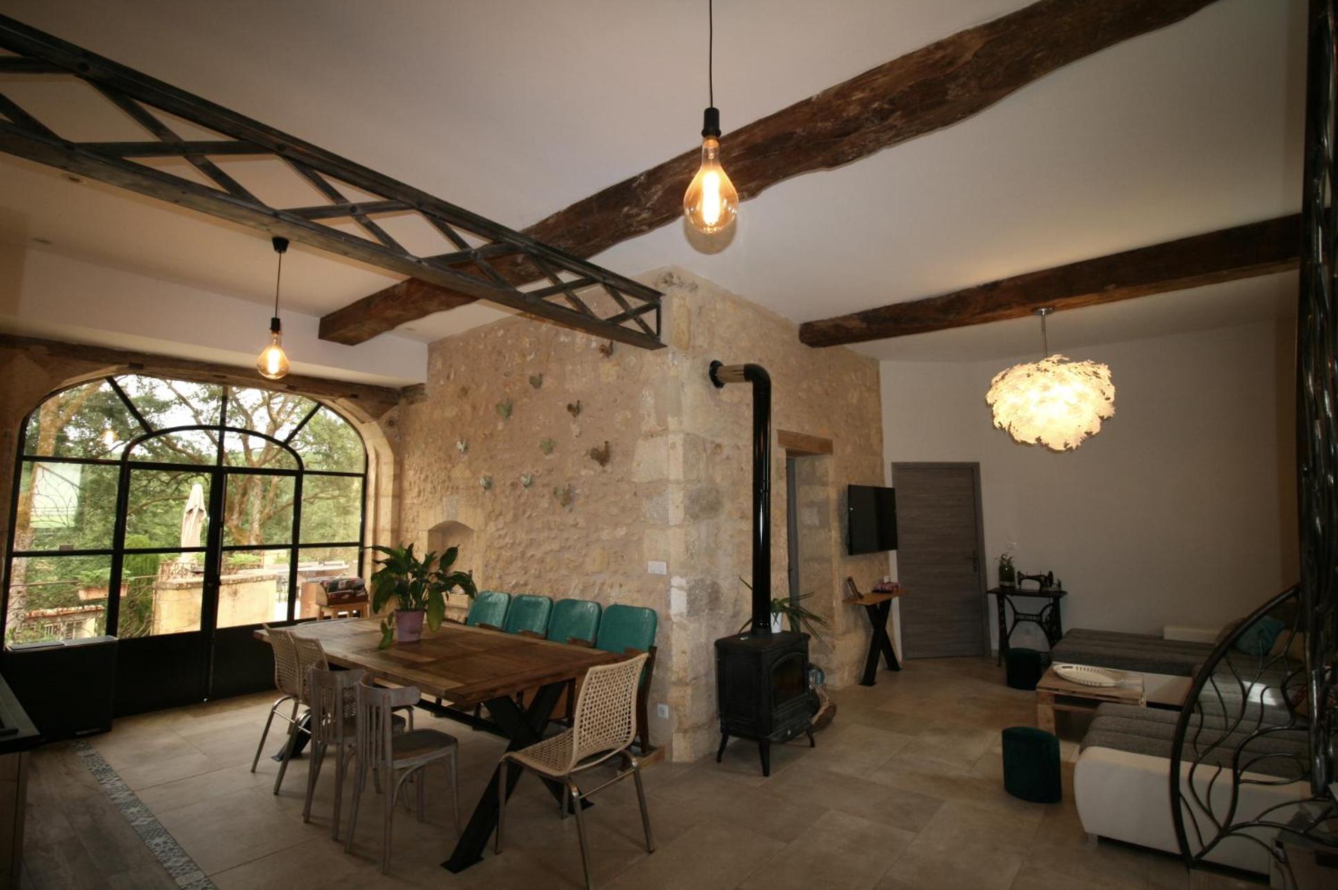Gite Du Manoir Le Roc Couze-et-Saint-Front Eksteriør billede