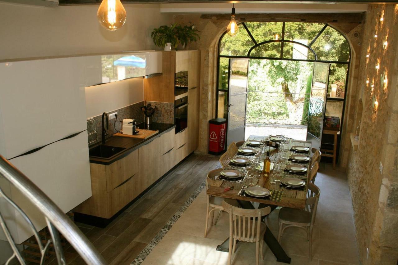 Gite Du Manoir Le Roc Couze-et-Saint-Front Eksteriør billede